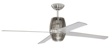 Craftmade TOR52BNK4 - 52" Ceiling Fan w/Blades, LED light Kit
