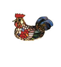 Meyda Tiffany 12122 - 6.5"H Rooster Accent Lamp